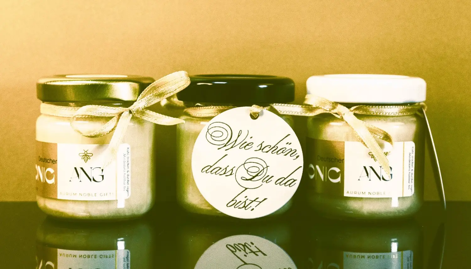 Aurum Noble Gifts - Honiggläser